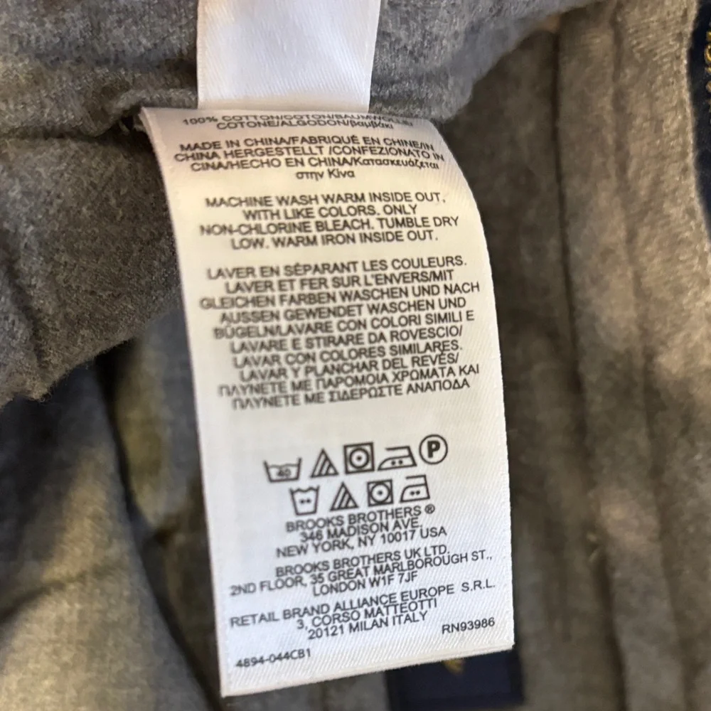 Brooks Brothers Beige Corduroy Chinos for Men - Picture 9 of 12